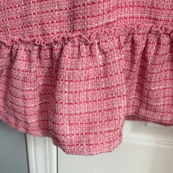 Rachel Zoe Pink and White Tweed Dress - Picture 3 of 5